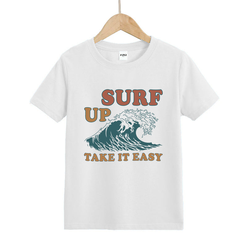 Surf Up Take It Easy Kids T-Shirt