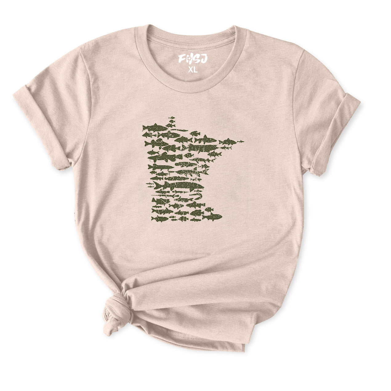 Fish of Minnesota T-Shirt for Women