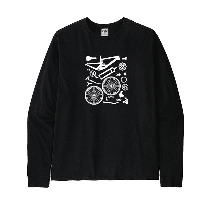 The Original Bike Parts Long Sleeve T-Shirt