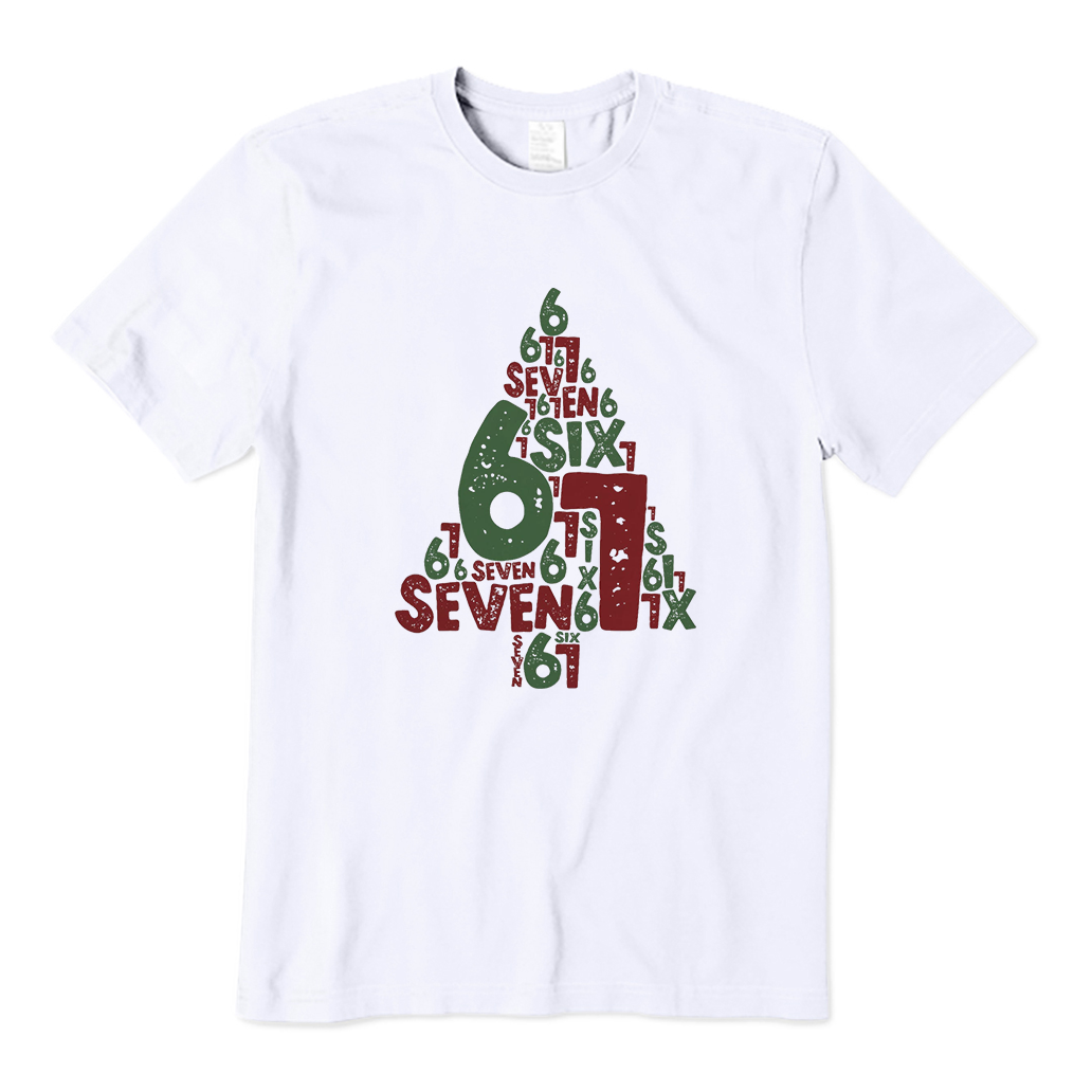 Six Seven Christmas Tree T-Shirt