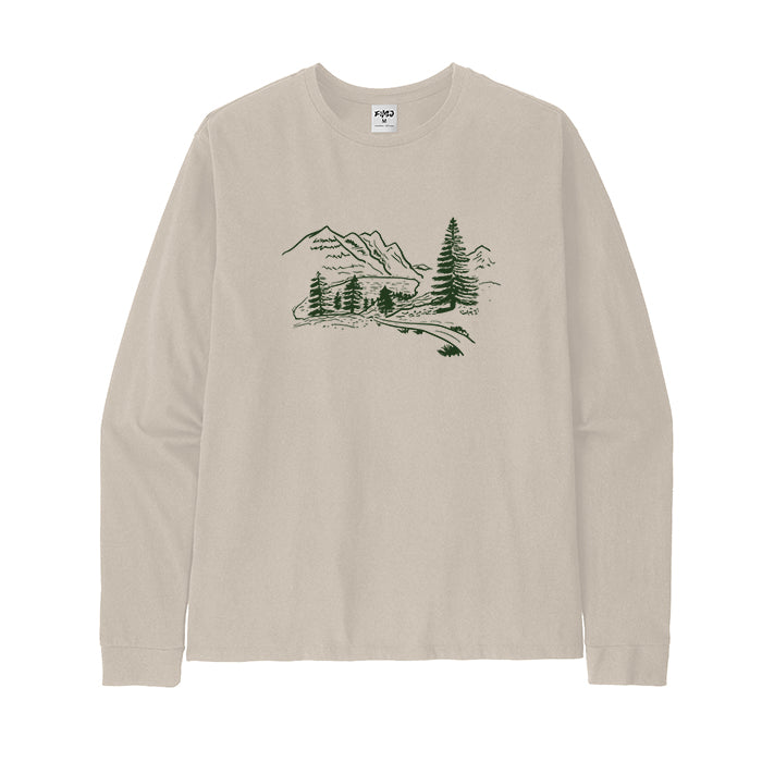 Natural Scenery Long Sleeve T-shirt