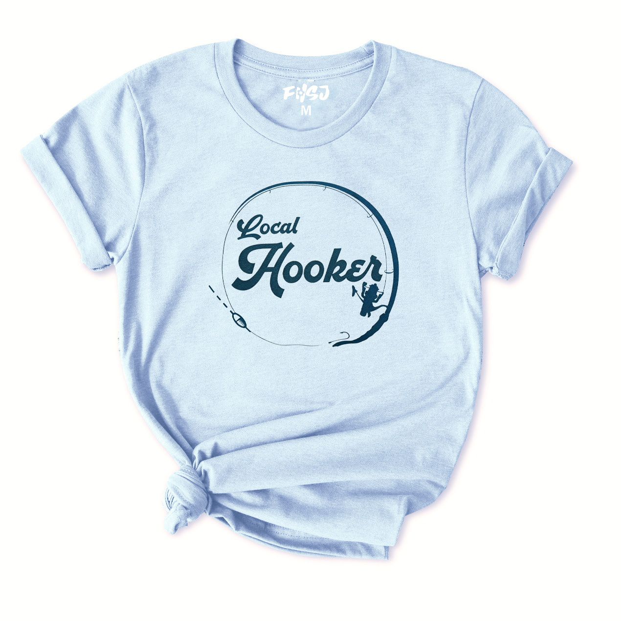 Local Hooker Fishing T-Shirt for Women