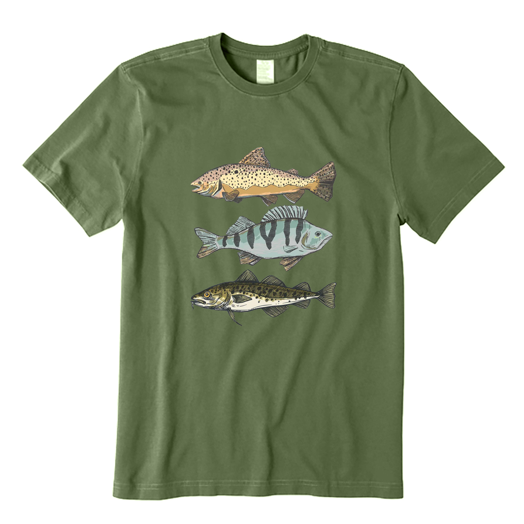 River Fish Trout T-shirt