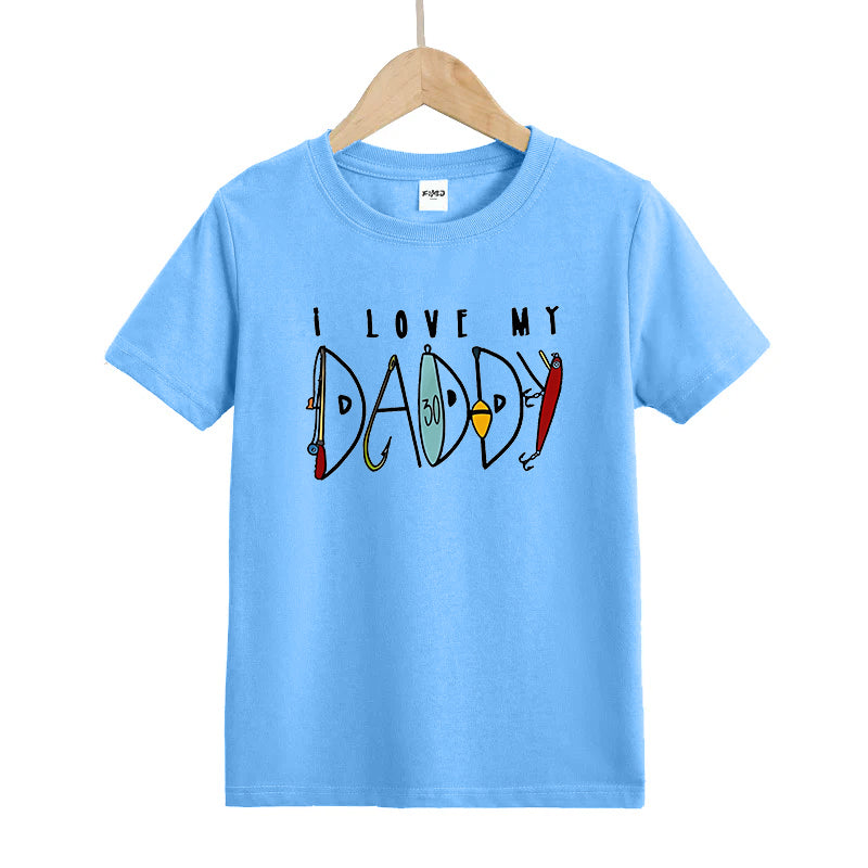 I love my Daddy Kids T-Shirt