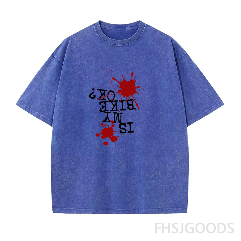 Is My Bike Ok Unisex Distressed T-Shirt