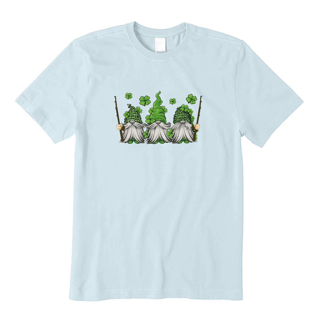 St Patrick's Day Gnomes Fishing T-Shirt