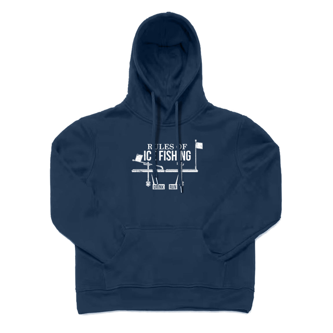 Rules of Ice Fishing Hoodie