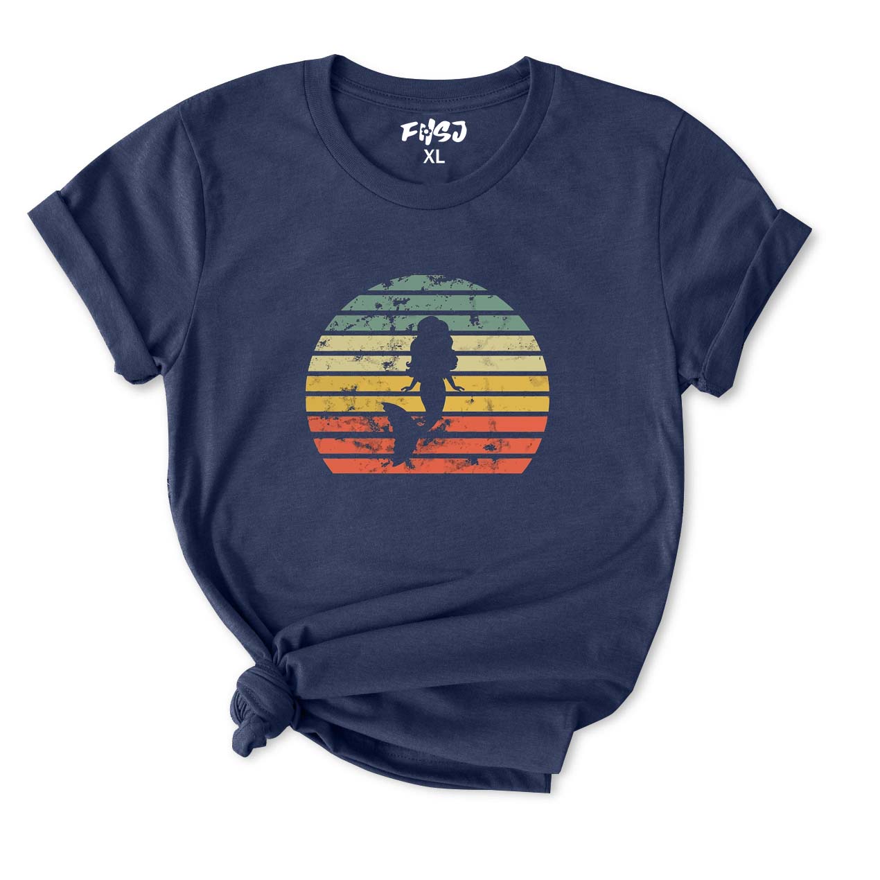 Vintage Mermaid T-Shirt for Women
