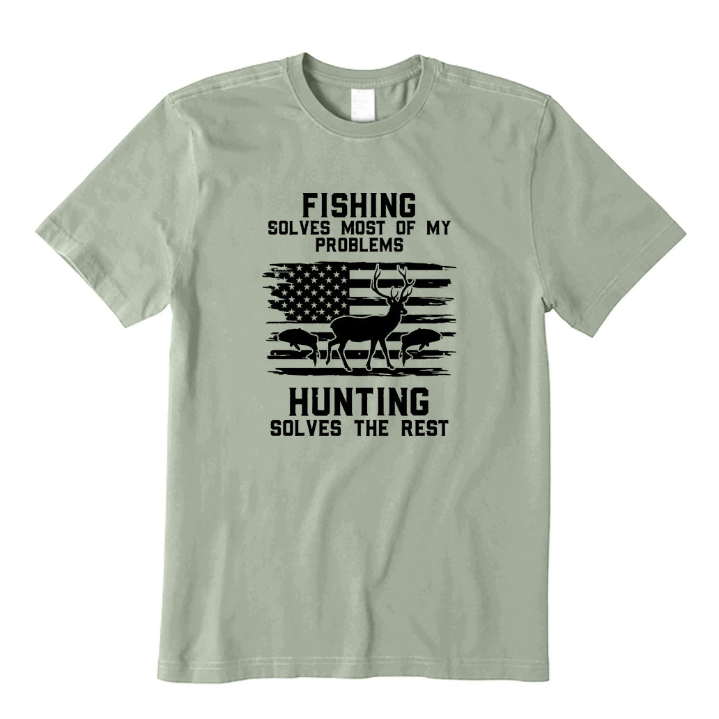 Fishing Solves Most of My Problems T-Shirt