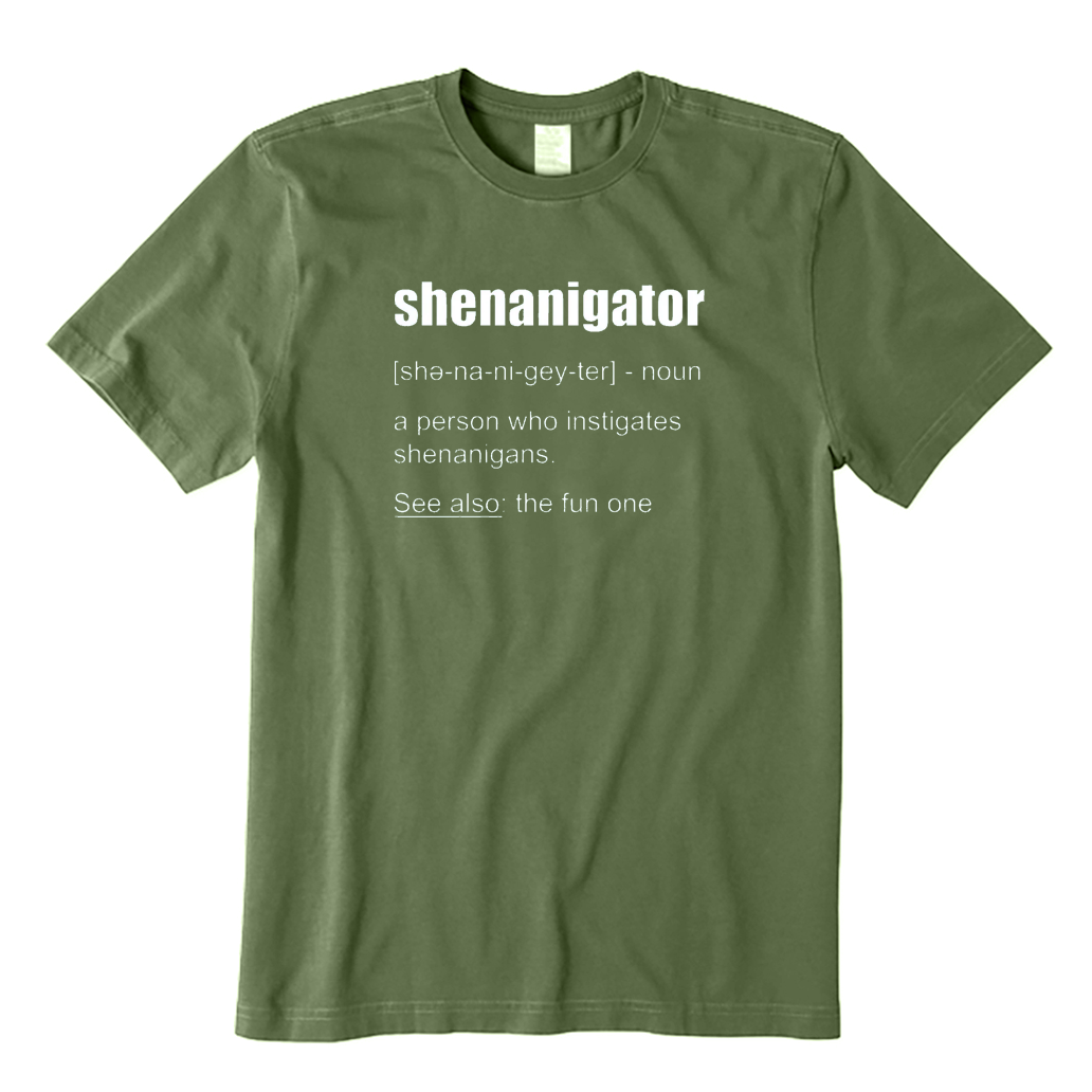 Shenanigator Definition  T-shirt