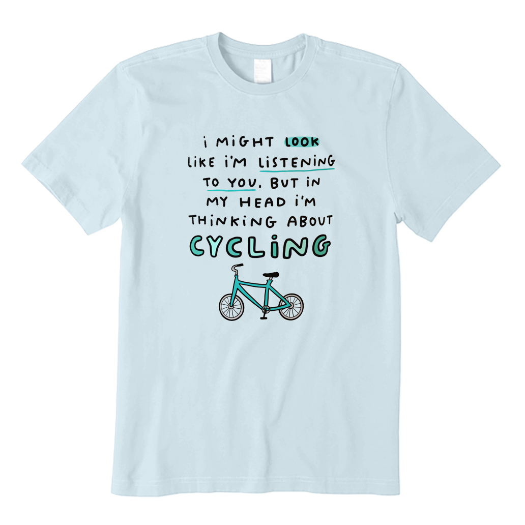 Thinking About Cycling T-shirt