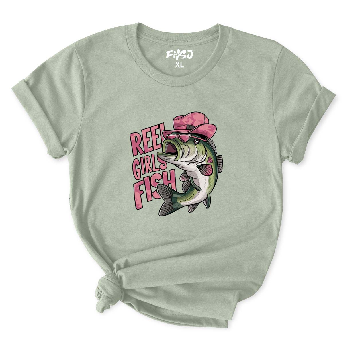 Reel Girls Fish T-Shirt for Women