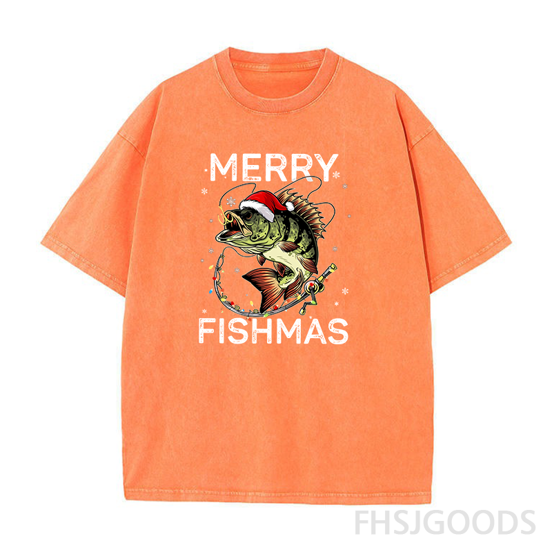 Merry Christmas Unisex Distressed T-Shirt