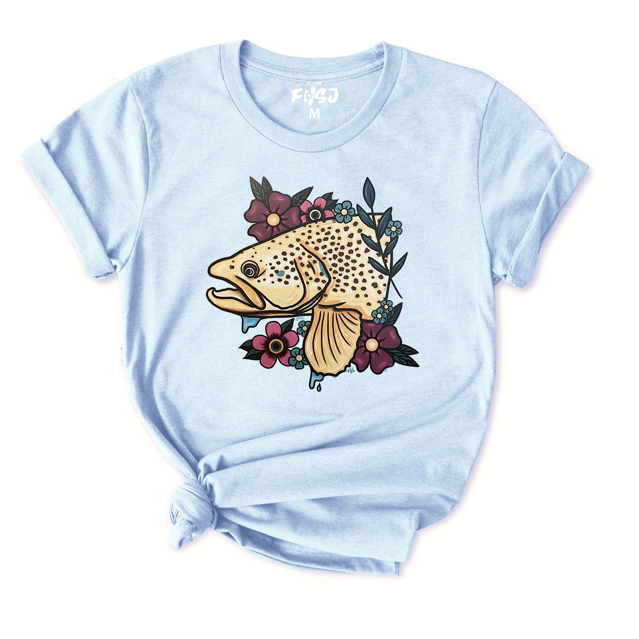 Beautiful Brown Trout T-Shirt for Women