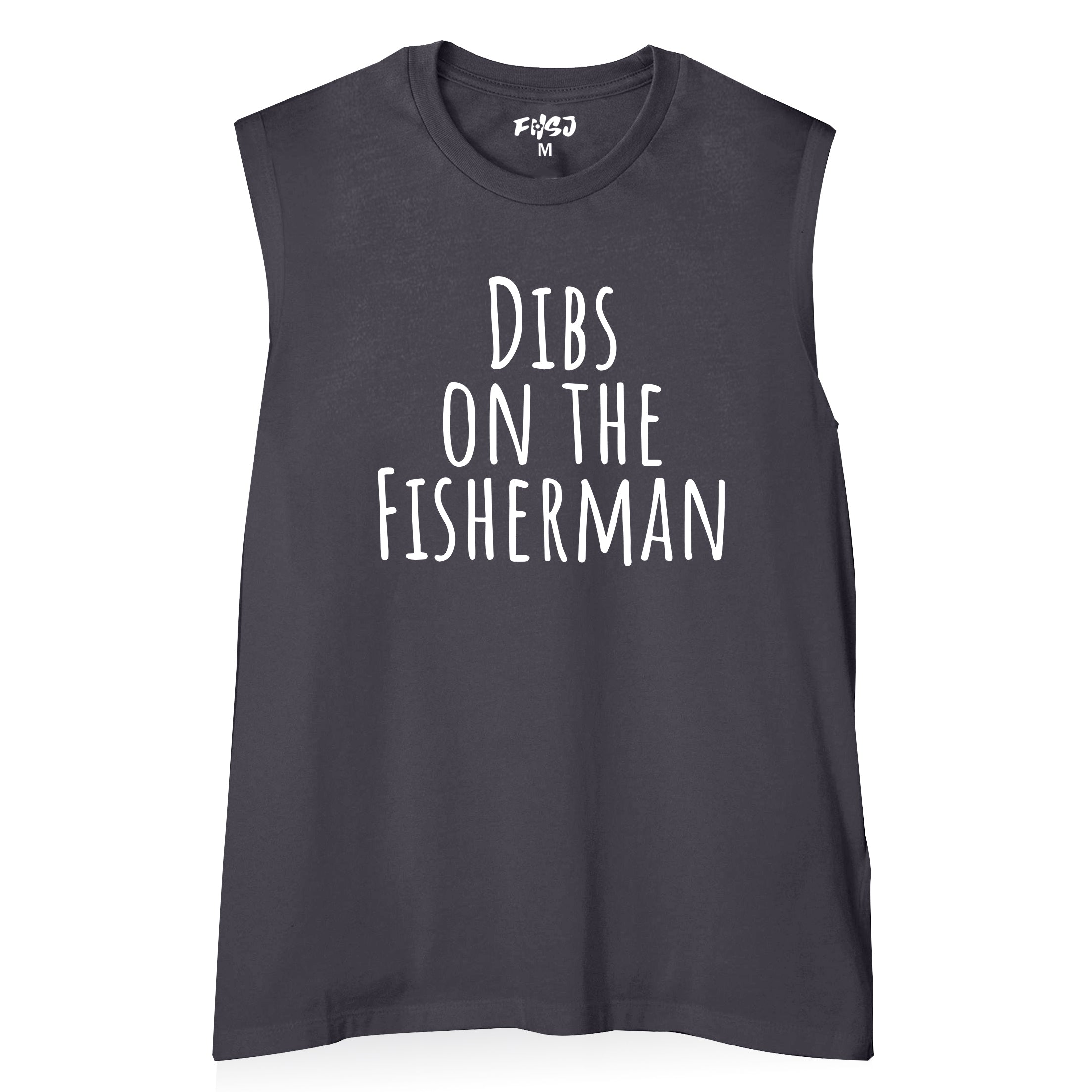 Women Dibs on The Fisherman Tank Top