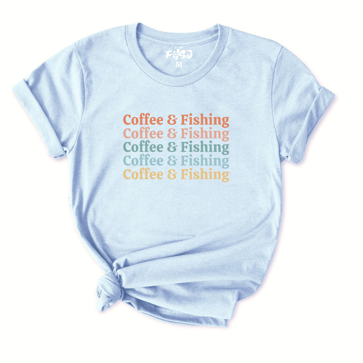 Coffee and Fishing T-Shirt for Women