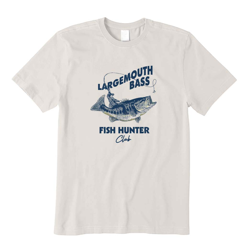 Largemouth Bass Fish Hunter Club T-Shirt