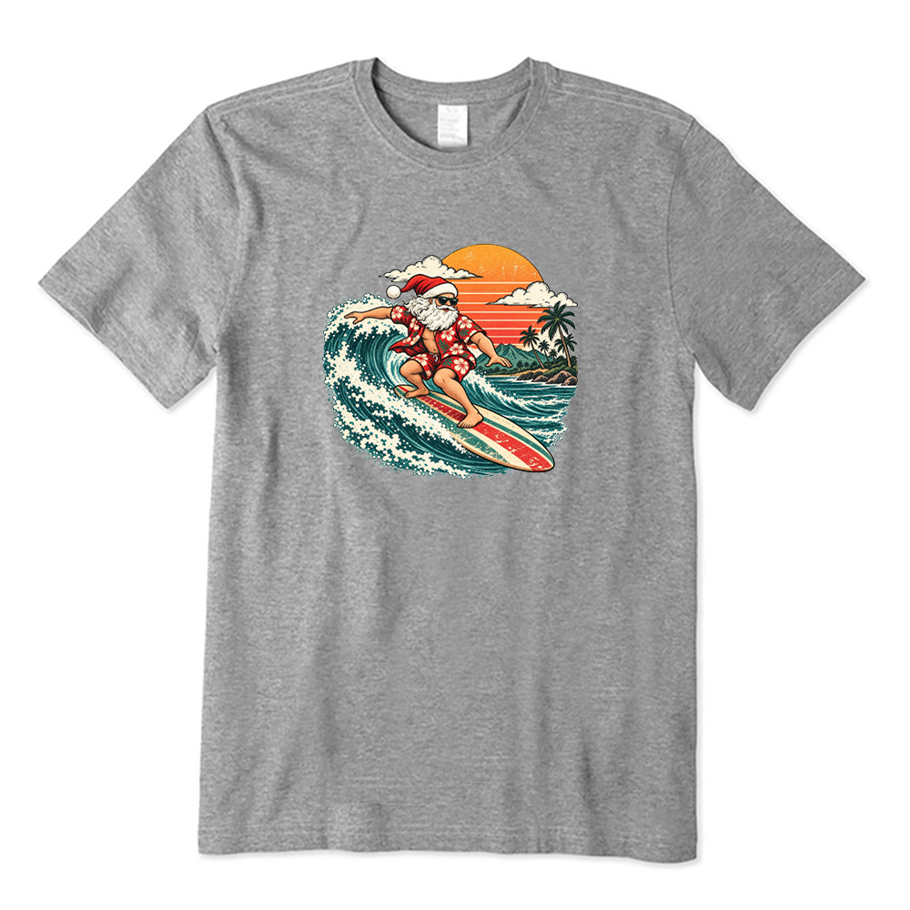 Surfing Santa T-Shirt