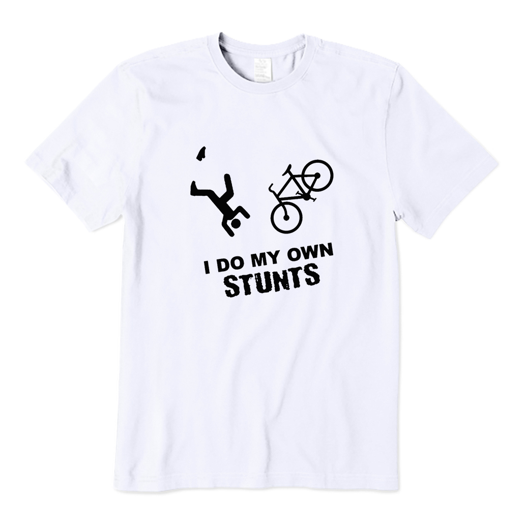 I Do My Own Stunts Cycling T-shirt
