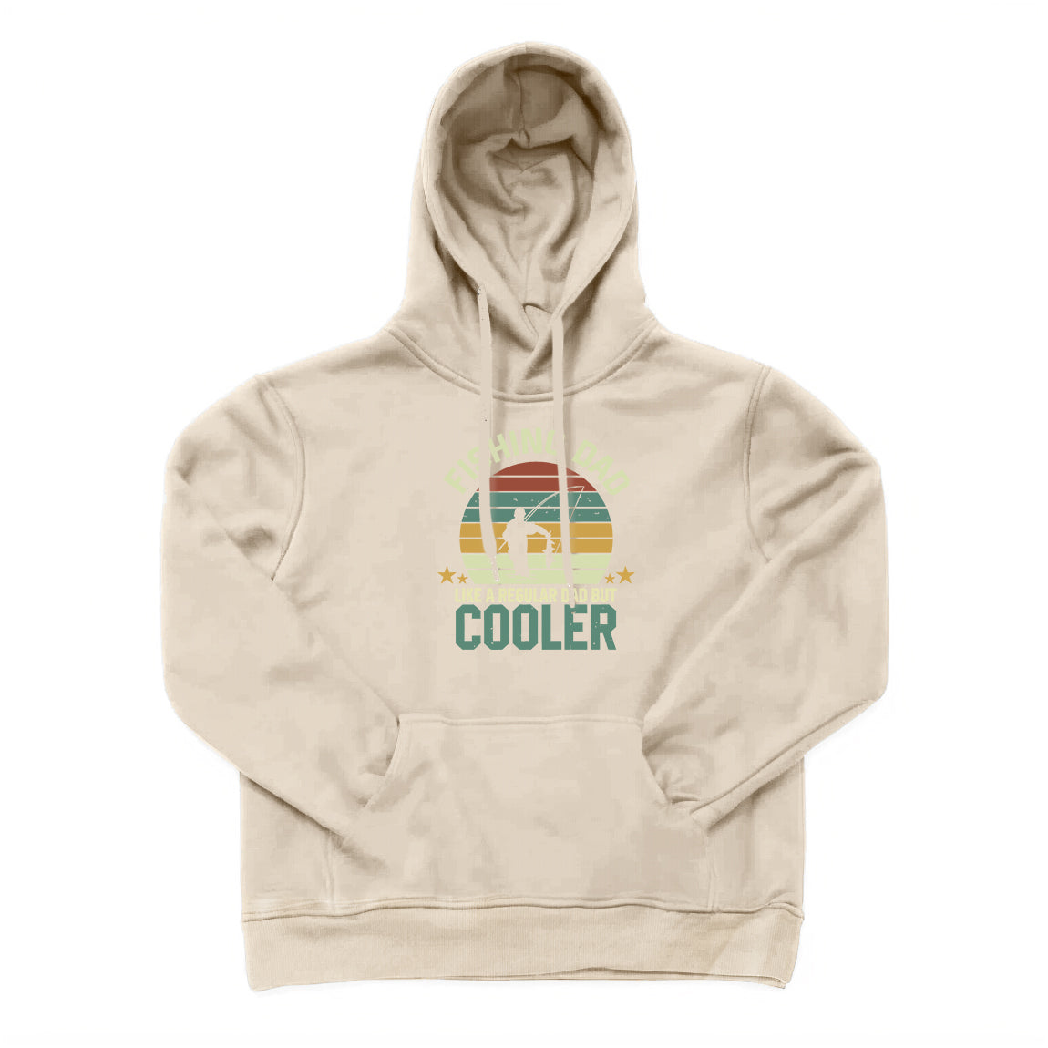 Fishing Dad Cooler Hoodie
