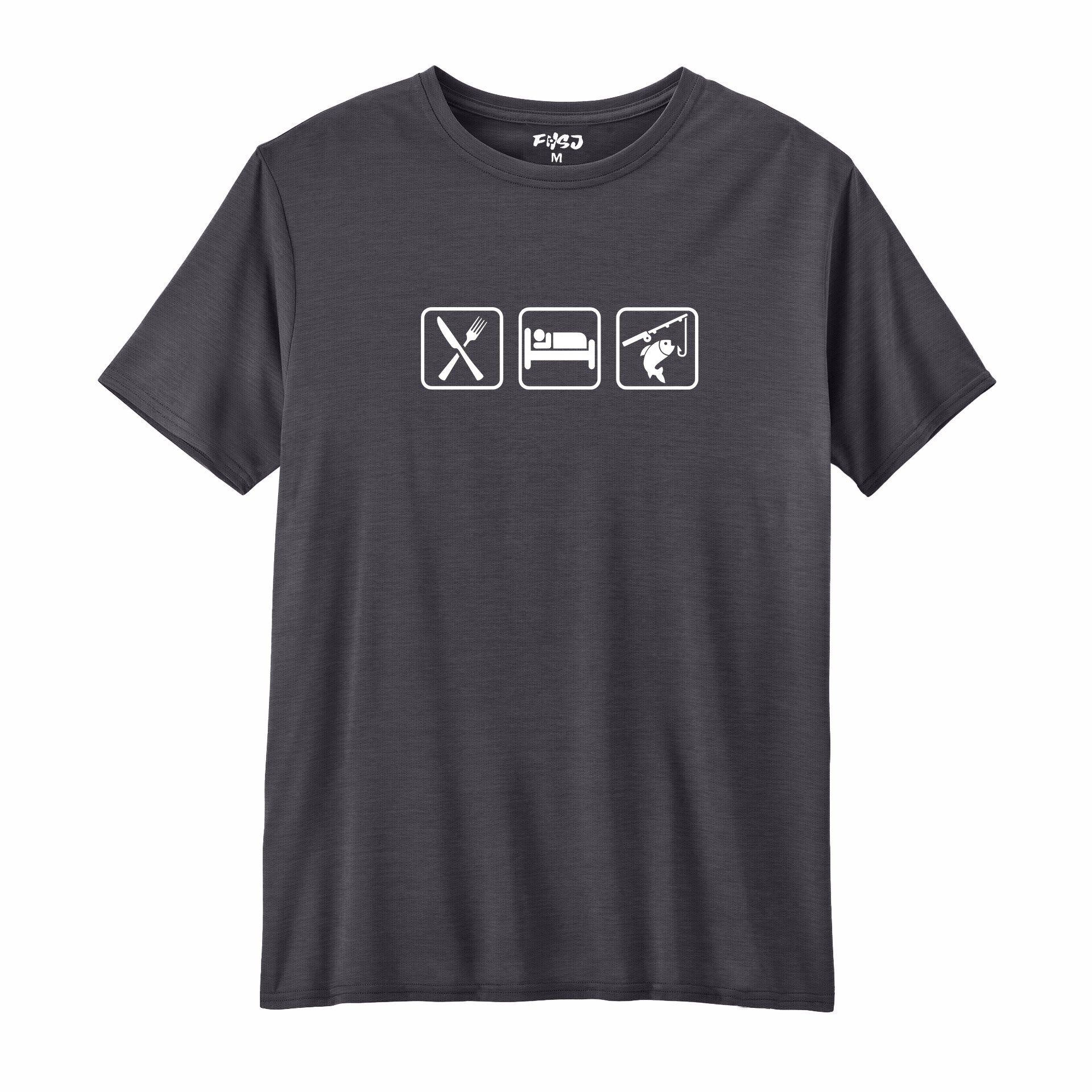 Eat Sleep Fish Performance T-SHIRT