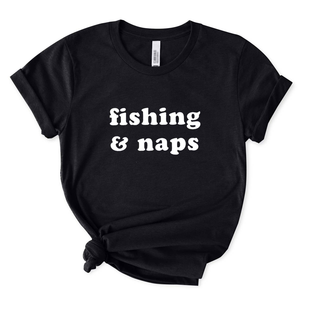 Fishing and Naps T-Shirt for Women