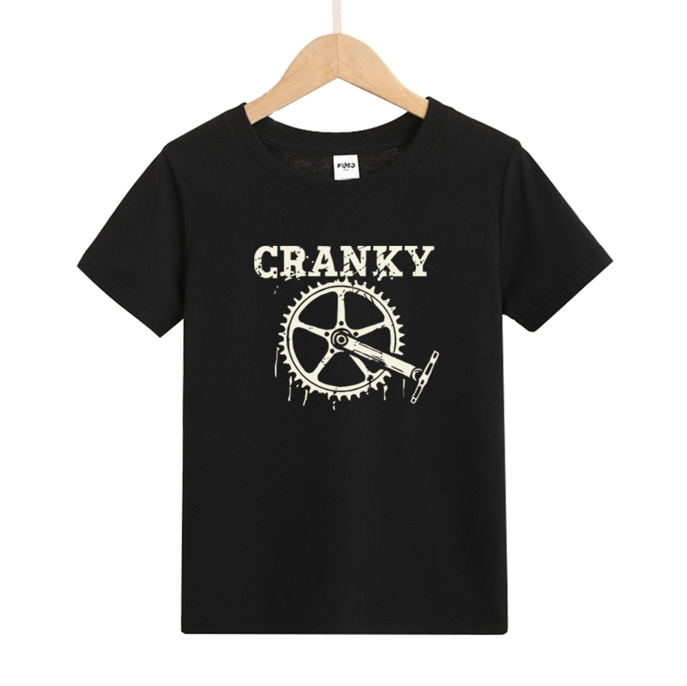 Cranky Cycling Bike Kids T-Shirt