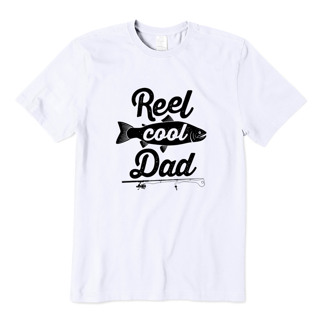 Reel Cool Dad Fishing Rod T-shirt