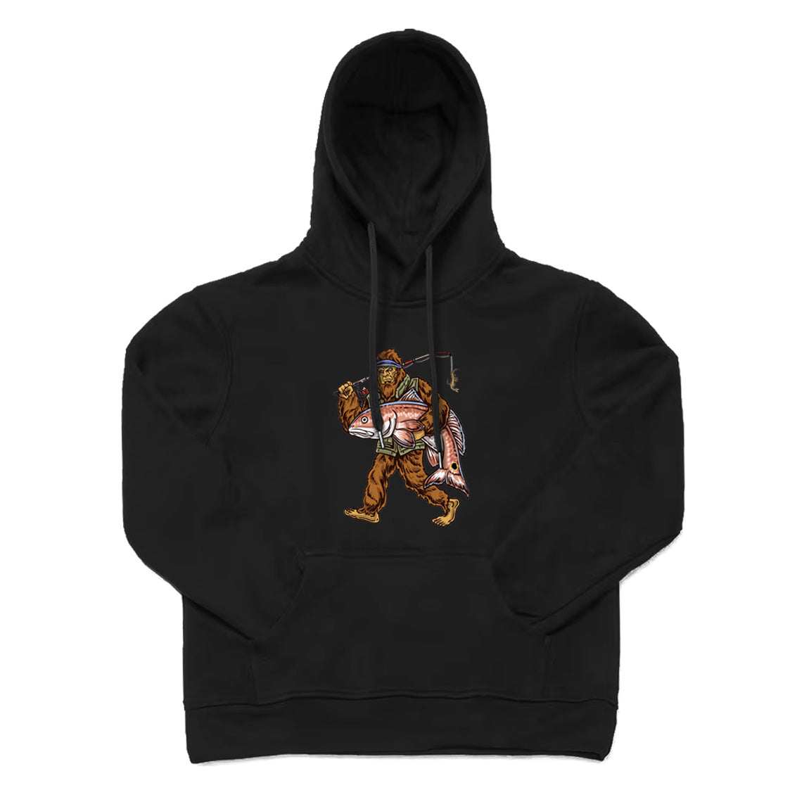 Bigfoot Fisherman Hoodie