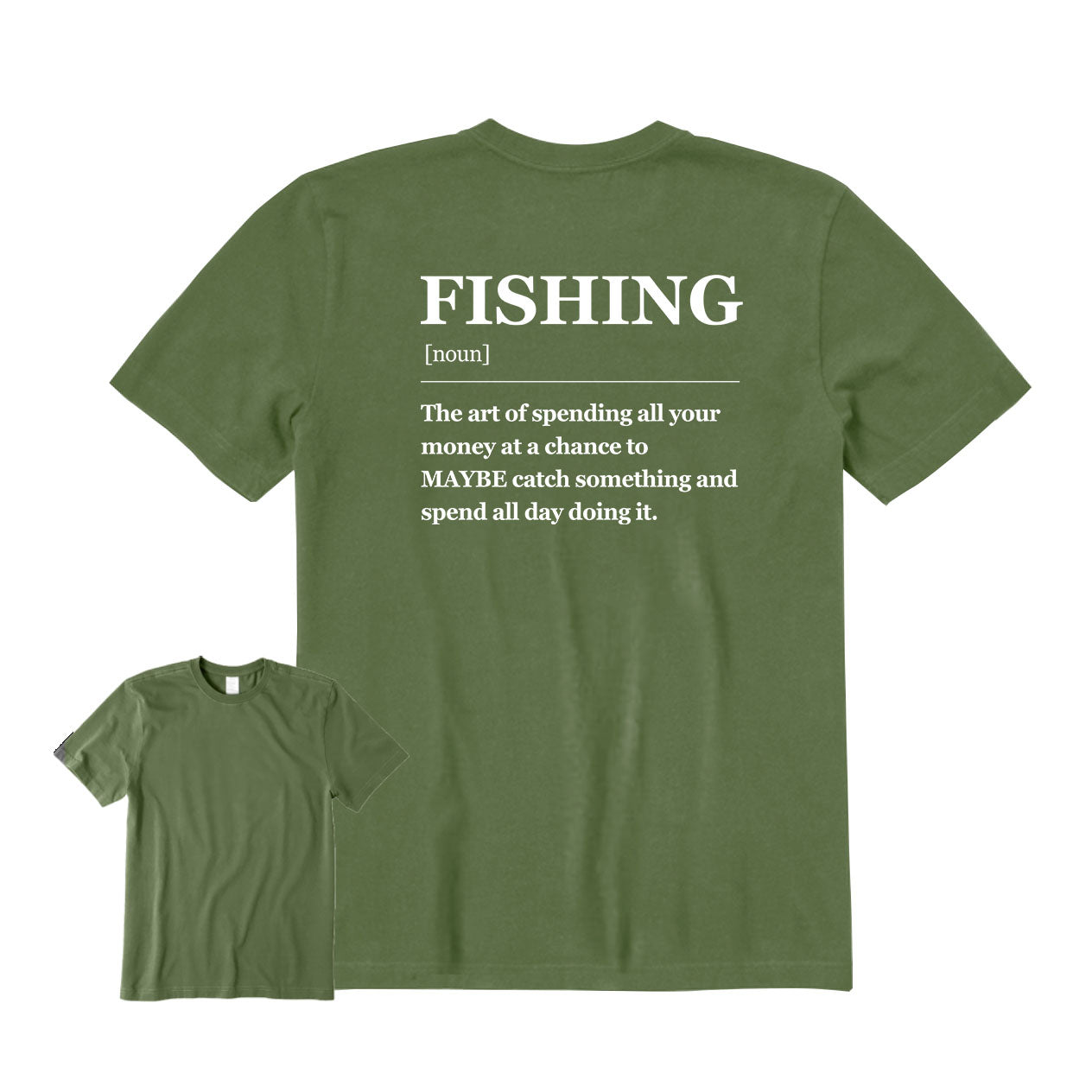 Fishing's Art Back Graphic T-Shirt
