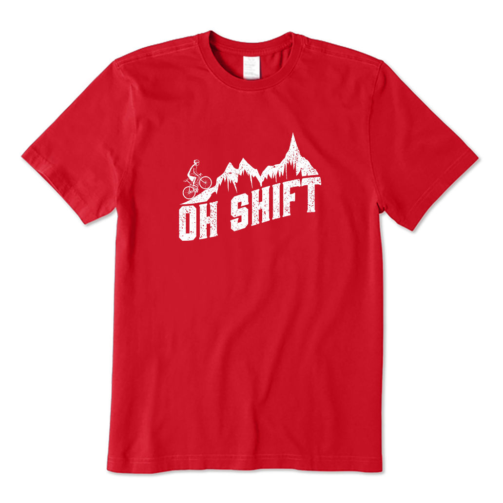 Oh Shift Mountain Cycling T-shirt