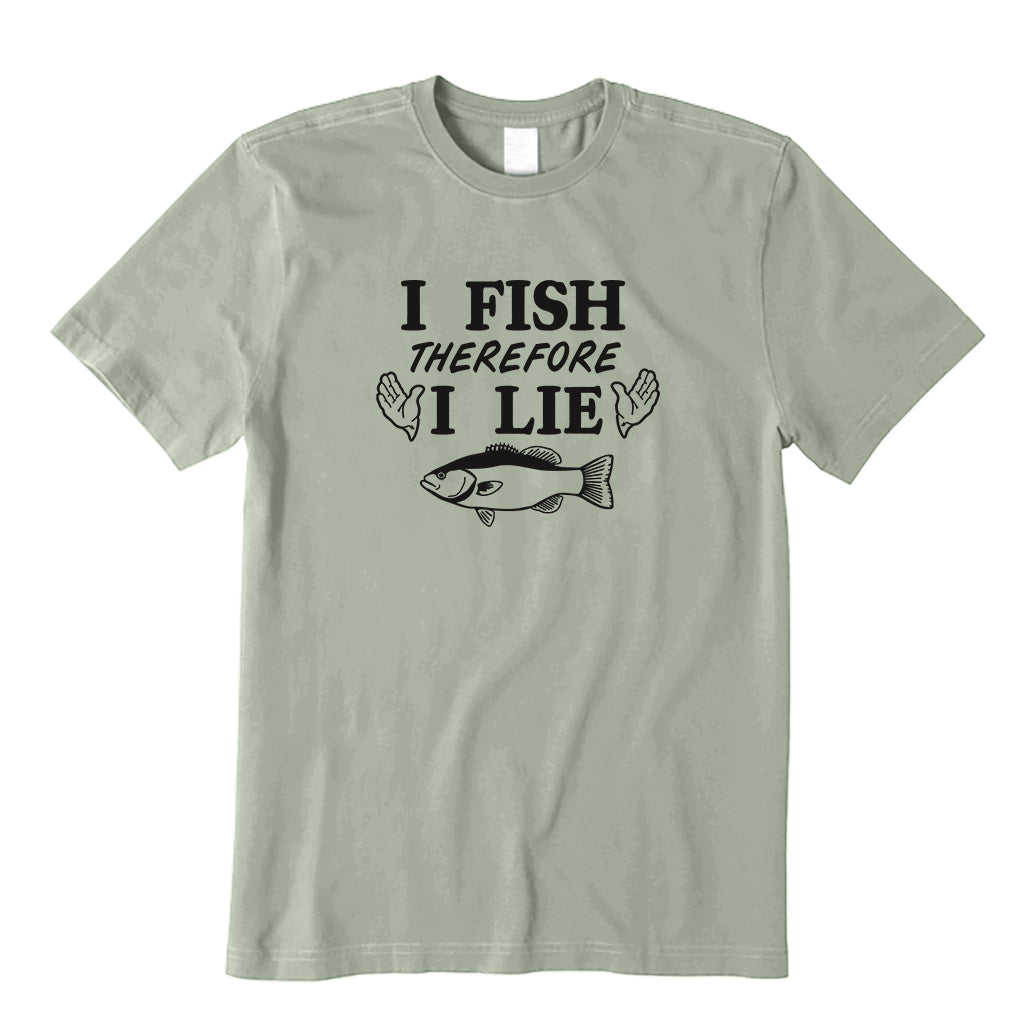 I Fish Therefore I Lie T-Shirt