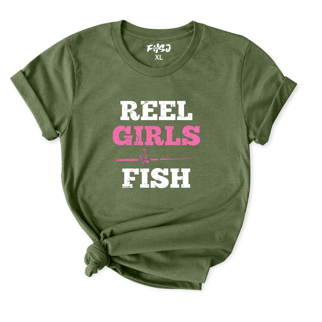 Reel Girls Fish T-Shirt for Women