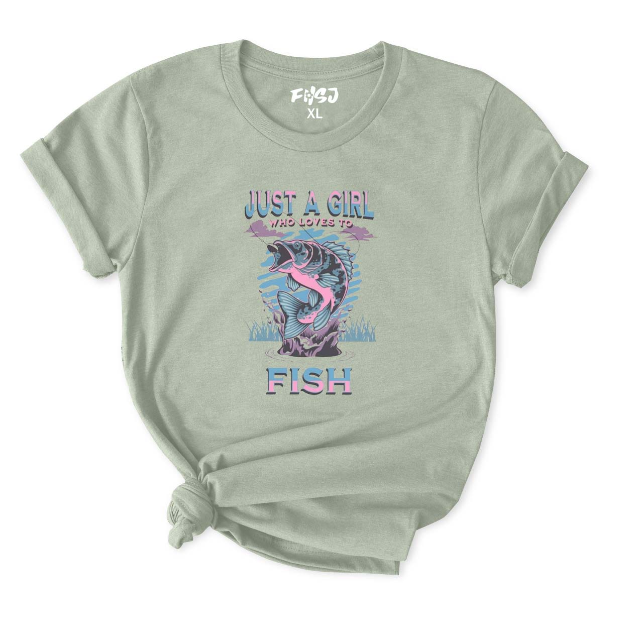 Just A Girl Who Loves To Fish T-Shirt for Women