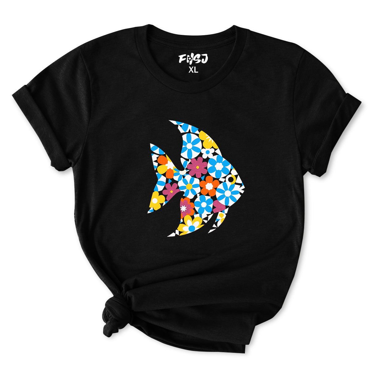Floral fish T-Shirt for Women