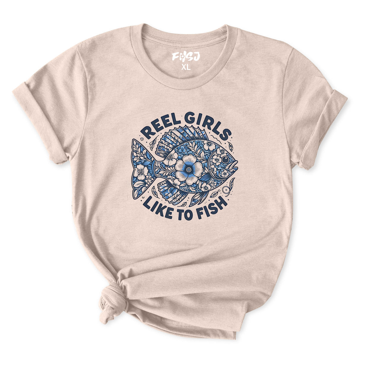 Reel Girls Fish T-Shirt for Women