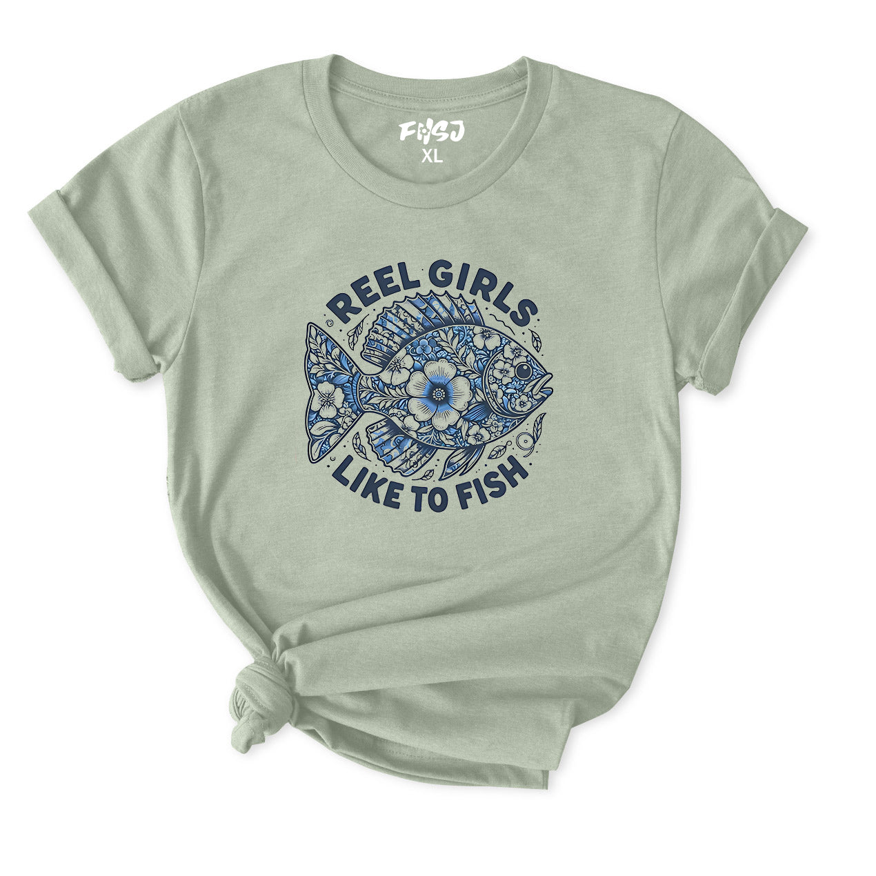 Reel Girls Fish T-Shirt for Women