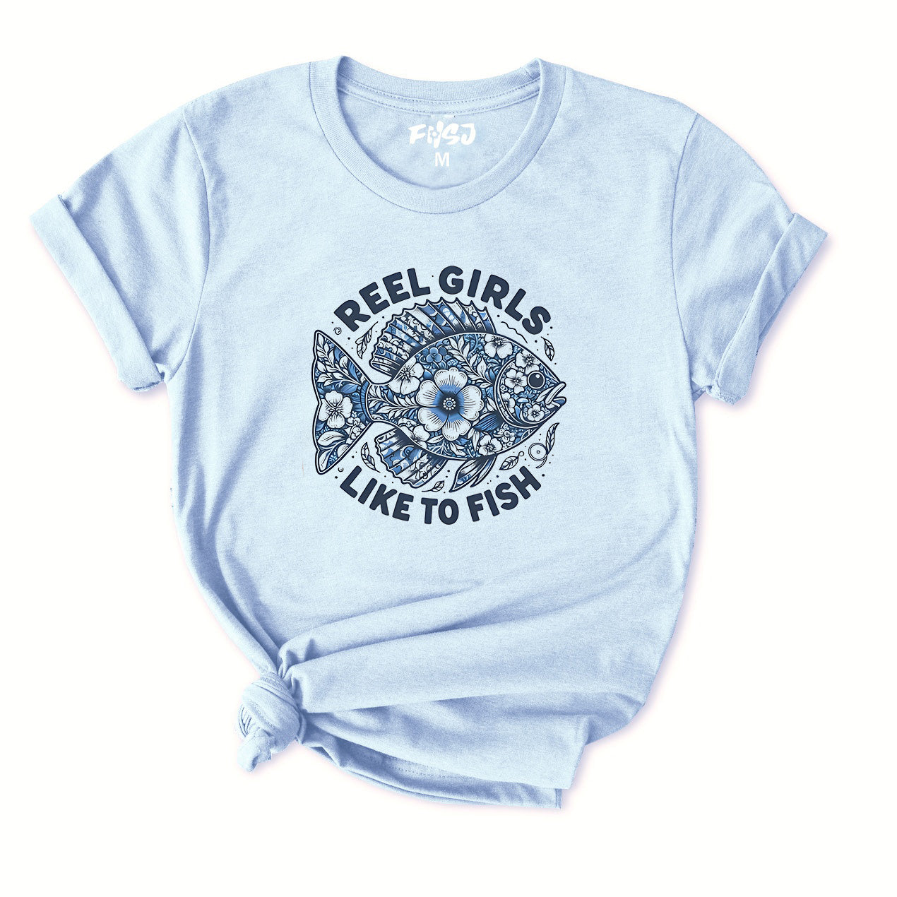 Reel Girls Fish T-Shirt for Women