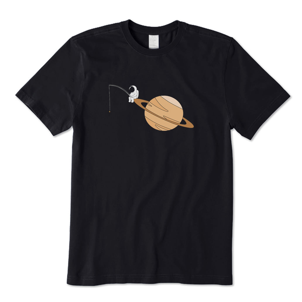 Astronaut Fishing T-Shirt