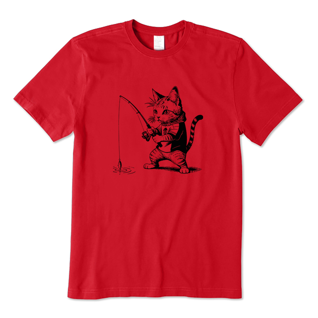 Fishing Cat T-shirt