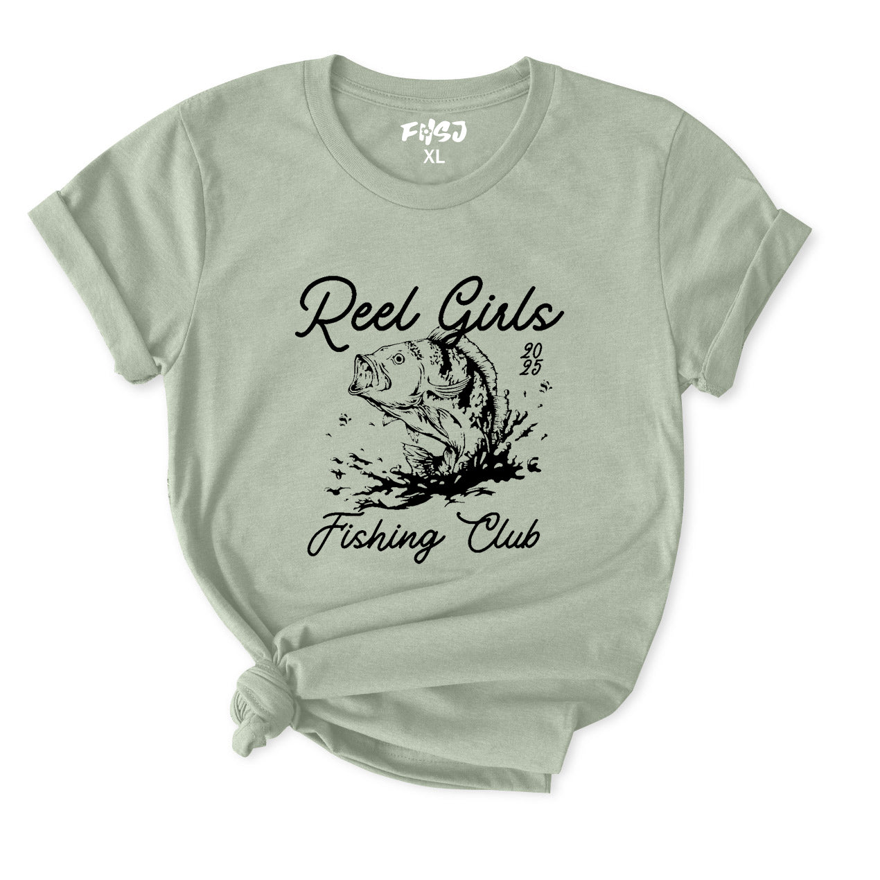 Reel Girls Fishing Club T-Shirt for Women