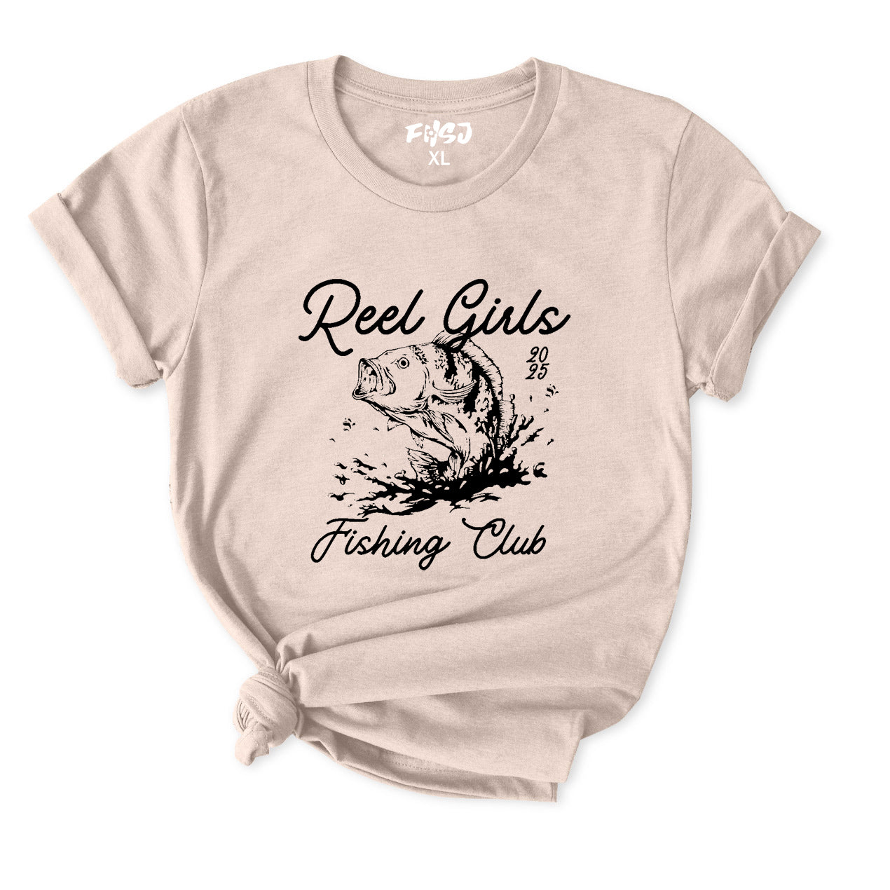 Reel Girls Fishing Club T-Shirt for Women