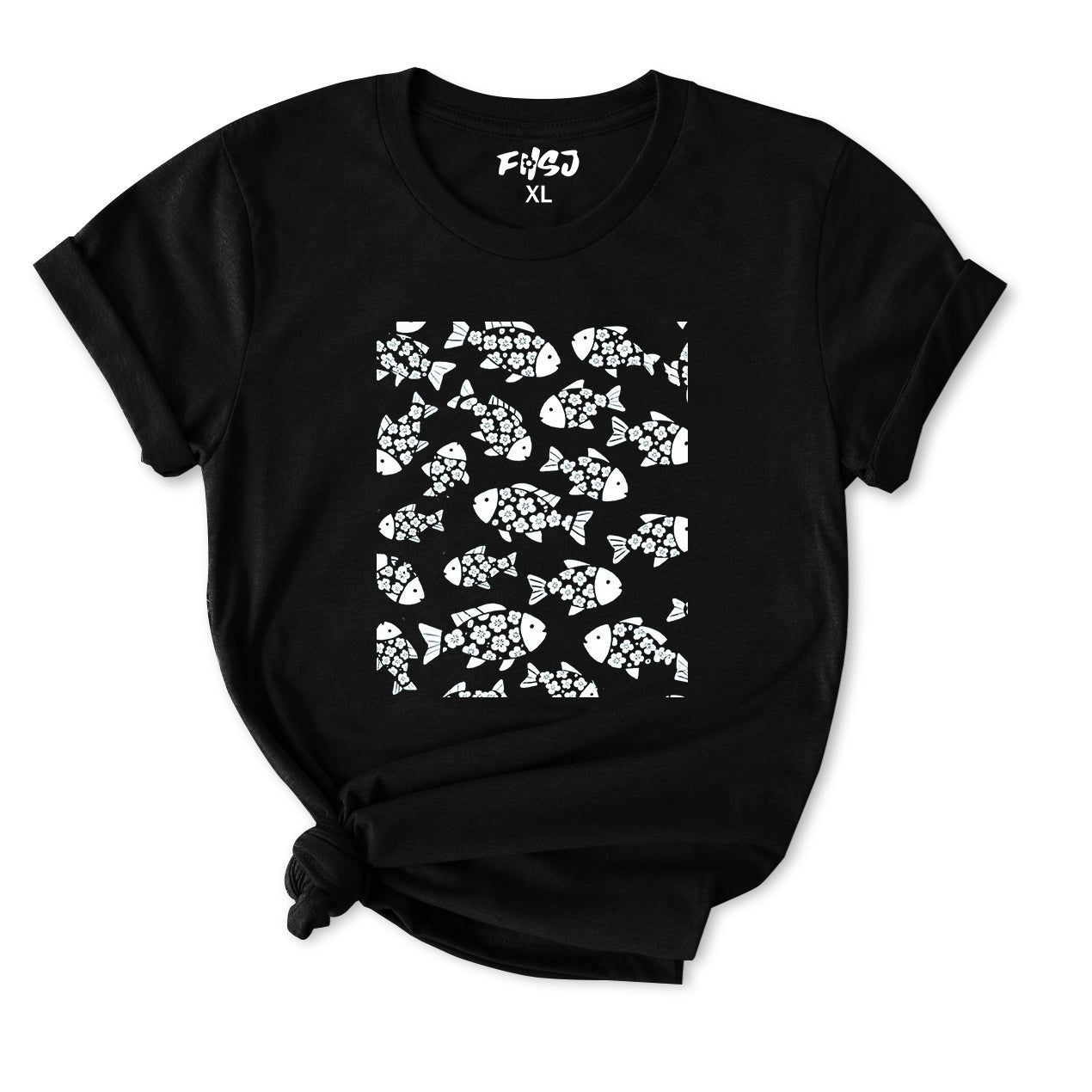 Floral fish T-Shirt for Women