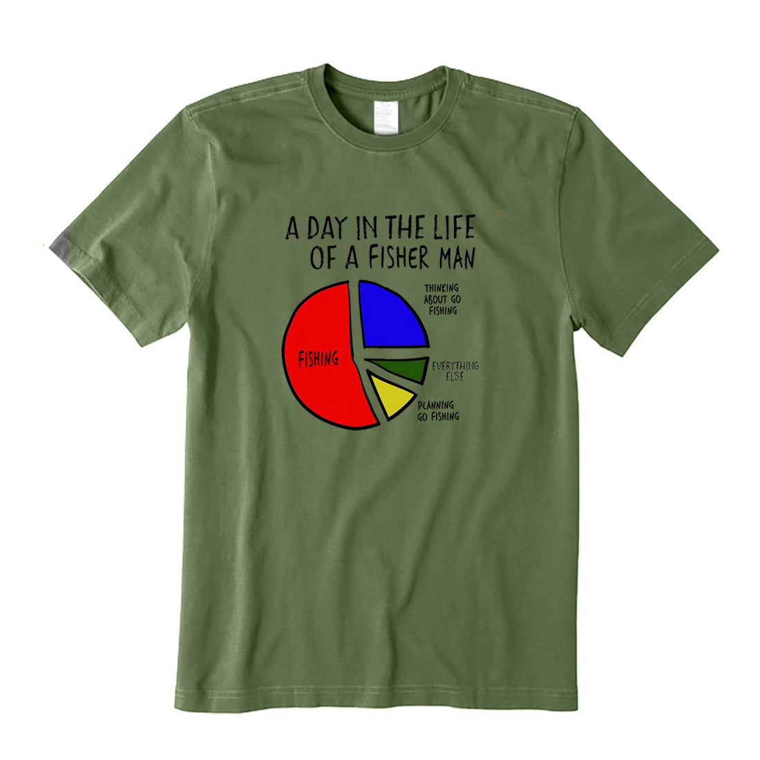 A Day In The Life Of A Fisher Man T-Shirt