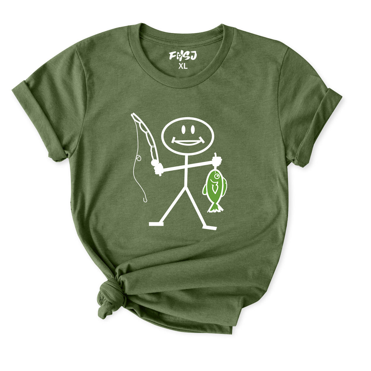 Happy Fishing T-Shirt for women