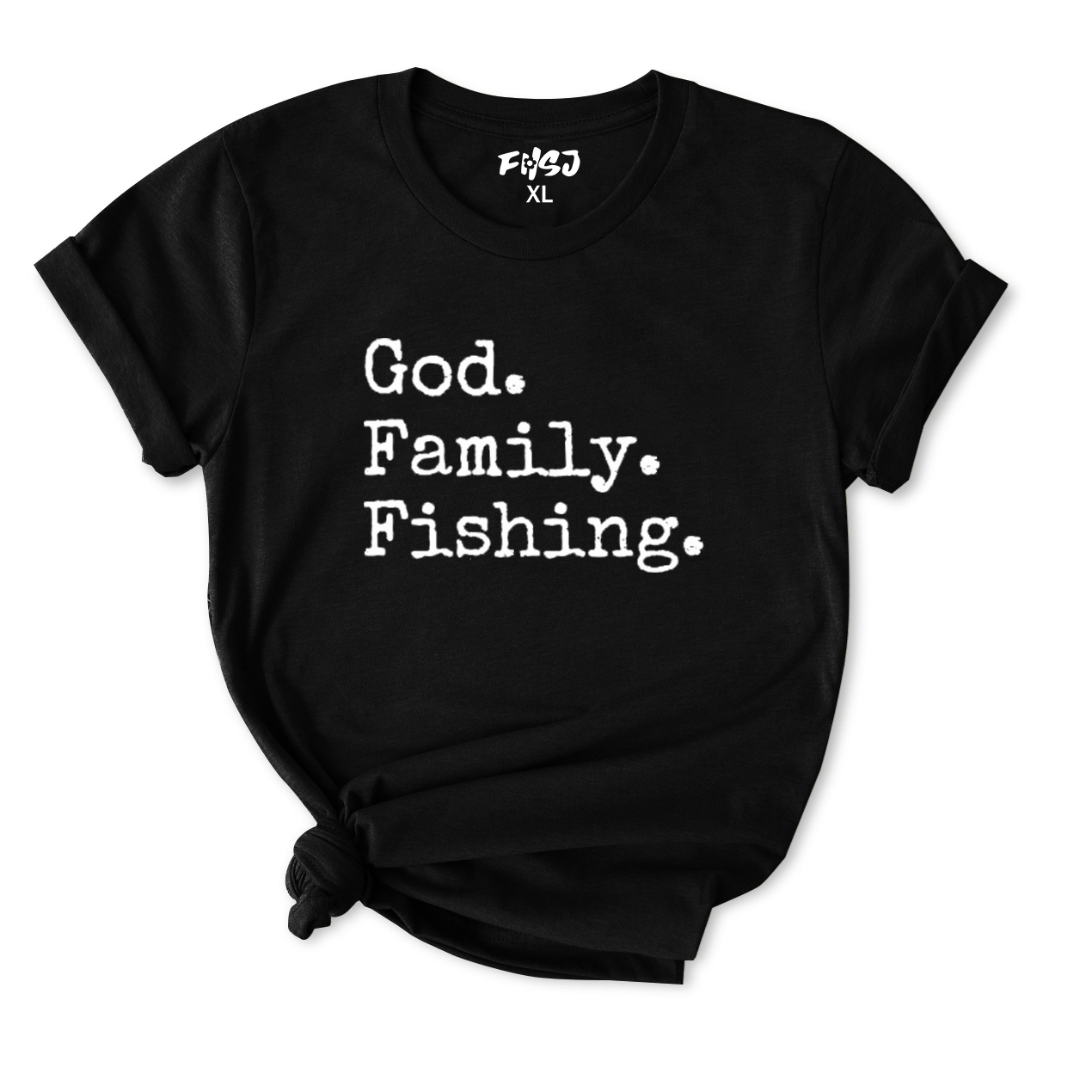 God Family Fishing T-Shirt for Women