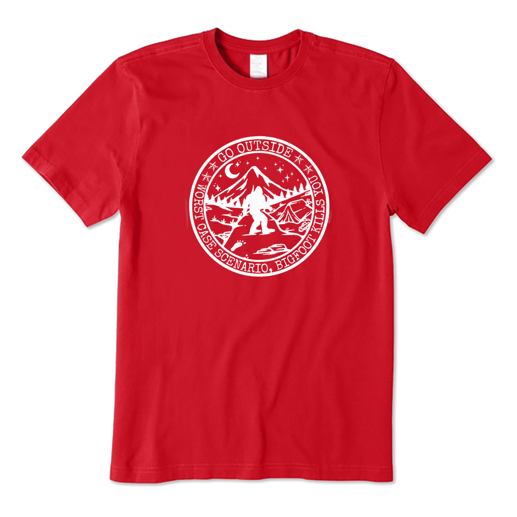 Worst Case Scenario Bigfoot T-Shirt