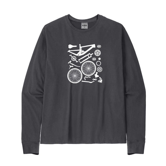 The Original Bike Parts Long Sleeve T-Shirt