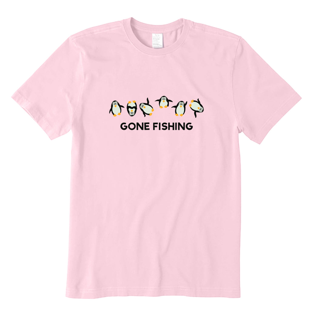 Penguins Gone Fishing T-Shirt