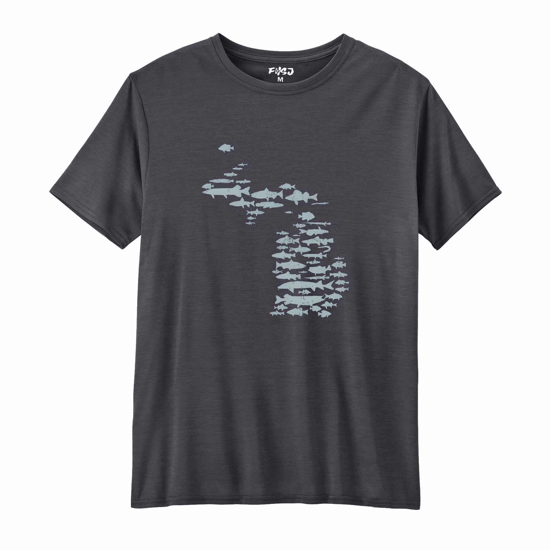 Fish of Michigan Performance T-SHIRT